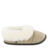 Tan with Brown Fleece