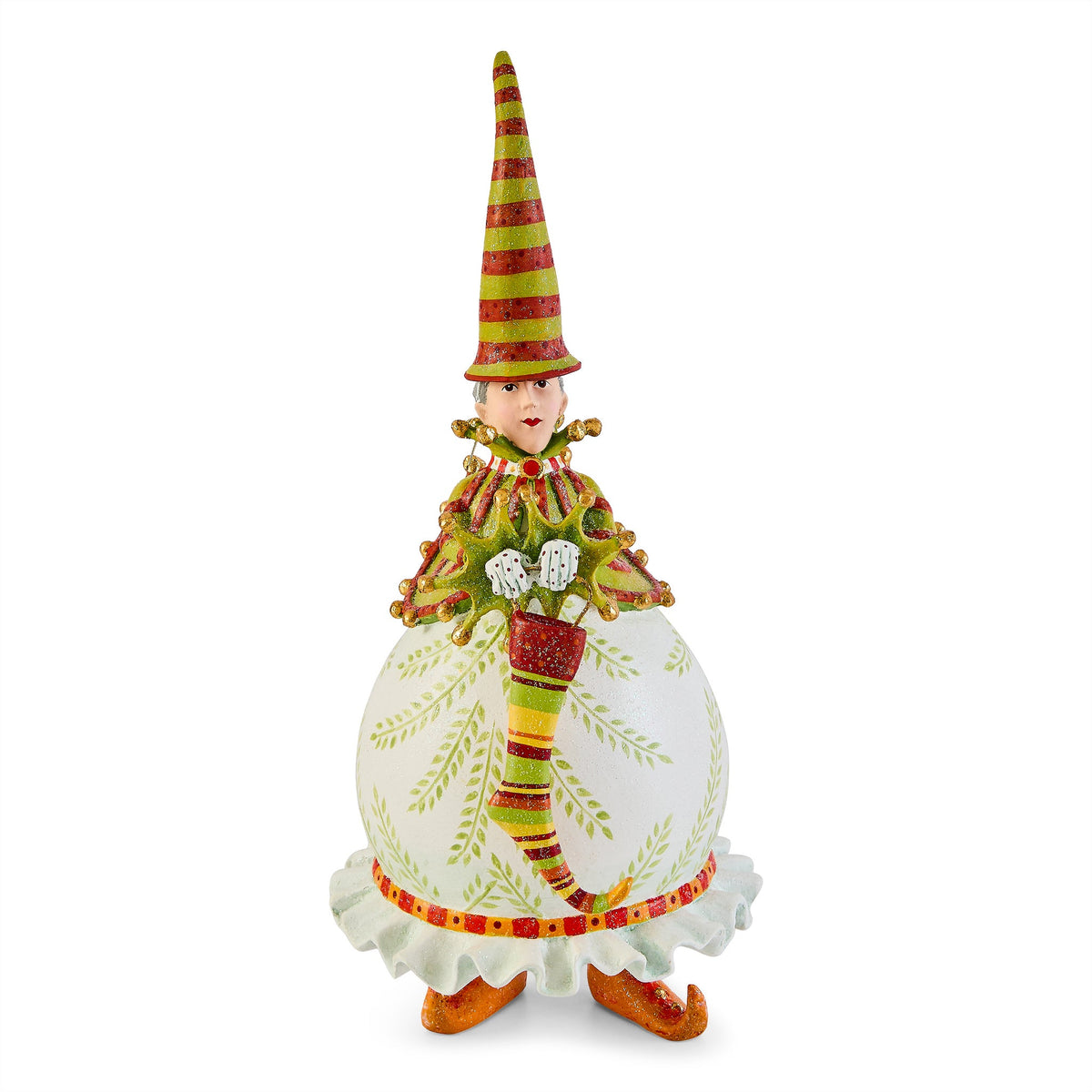 Patience Brewster Dash Away Candlelight Mrs. Santa Figure