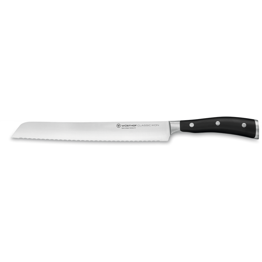 Wüsthof Classic Ikon 9" Double-Serrated Bread Knife