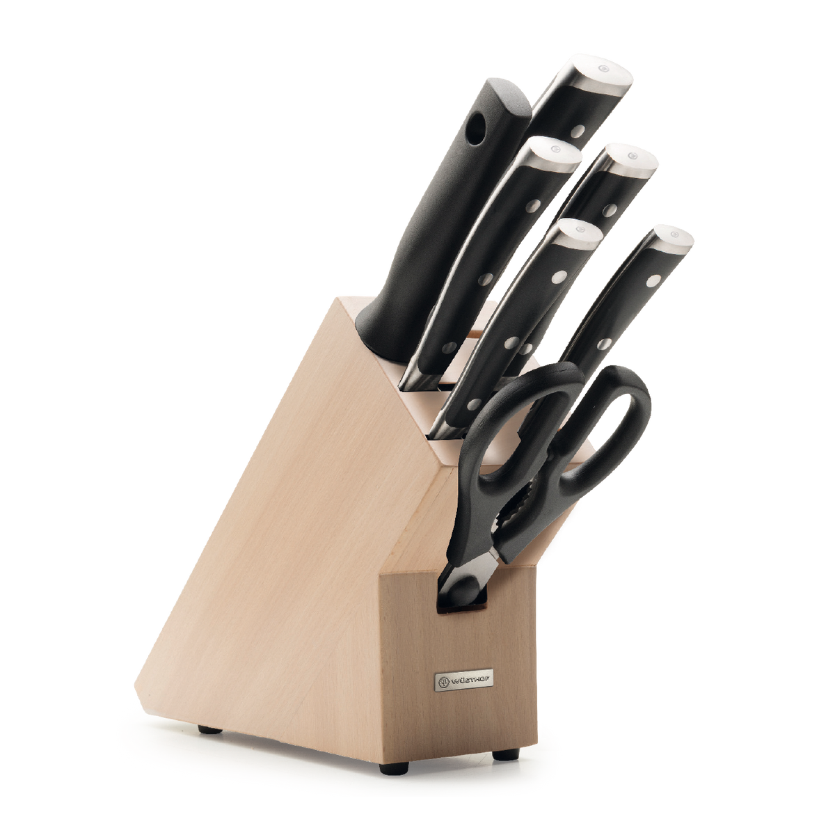 Wüsthof Classic Ikon 8" Chef's Knife with Block Set