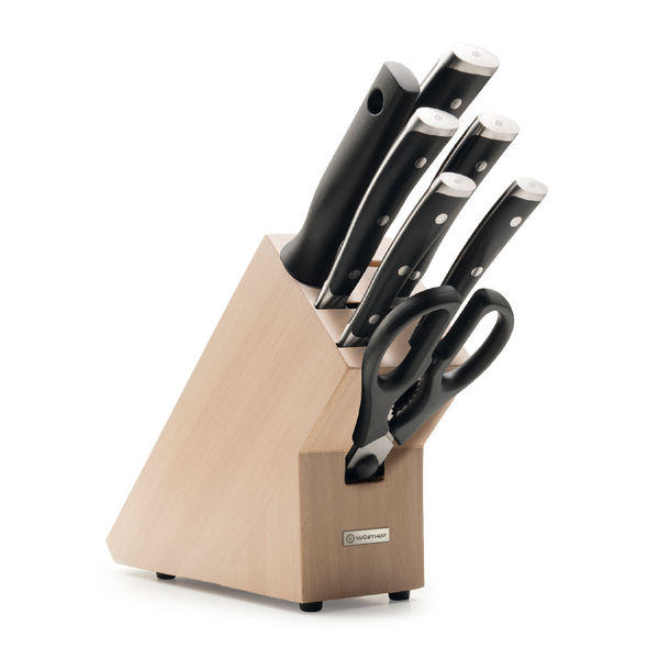 Wüsthof Classic Ikon 8" Chef's Knife with Block Set