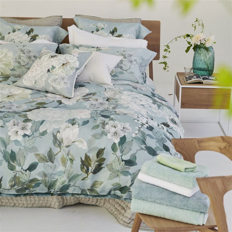 Guild Linen Shams Fleur Blanche