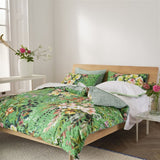 Guild Linen Shams — Cushion Margaretta Emerald