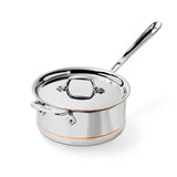 All-Clad Copper Core Sauce Pan with lid, 3 quart