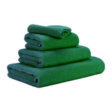 Abyss Twill British Green bath towel