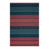 Chilewich Shag Floormats 18×28 Raspberry Bolt Stripe