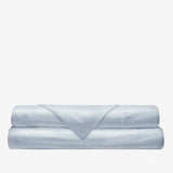 Capri Alice Blue sateen folded sheets