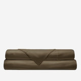 Capri Brazil Nut sateen folded sheets