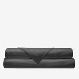 Capri Graphite sateen folded sheets