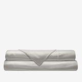Capri Pewter sateen folded sheets