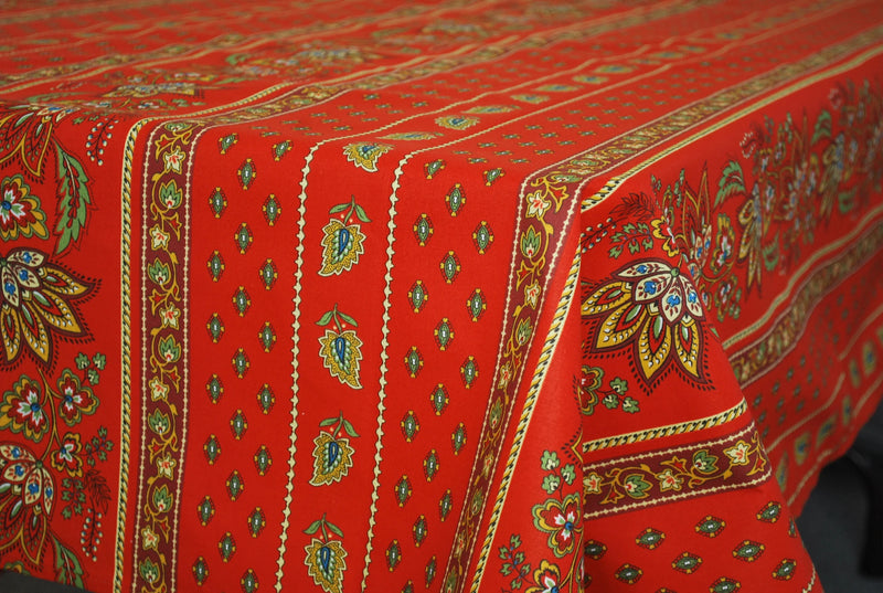 Rectangle French Coated Tablecloths Le Cluny