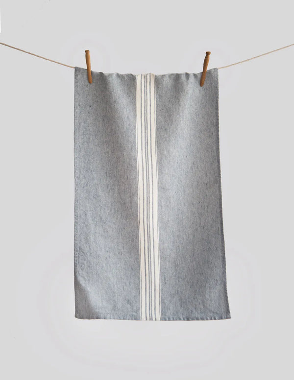 Maison Tea Towels Blue Mirage with White Stripes (1)