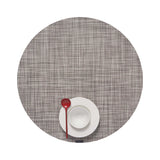 Chilewich mini basketweave round placemats