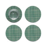 Chilewich Coasters — Ivy Mini Basketweave