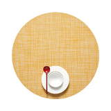 Chilewich mini basketweave round placemats