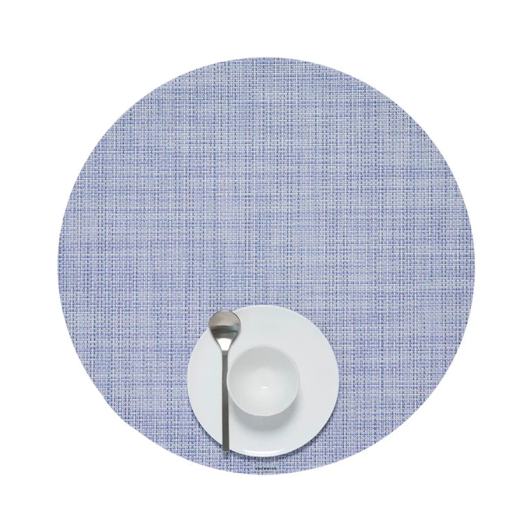 Chilewich mini basketweave round placemats