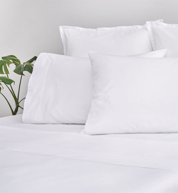 Cuddle-Down Percale Cotton Solid Colour Duvet Covers