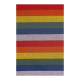 Chilewich Shag Floormats 18×28 Pride Stripe
