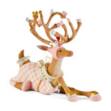 Patience Brewster Dash Away Cupid Sitting Reindeer Figure