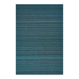 Chilewich Shag Floormats 24x36 — Turquoise Skinny Stripe / Default