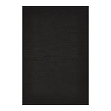 Chilewich Shag Floormats 36×60 Black Solid Shag