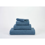 Abyss Twill Bluestone bath towel