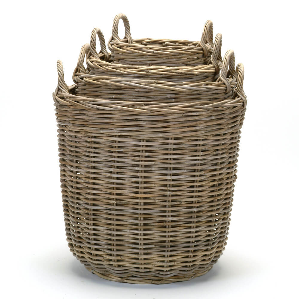 Tall Round Storage Baskets