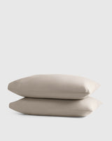 Percale Pillowcase - Pebble
