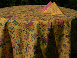 Round French Coated Tablecloths Le Cluny