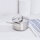 All-Clad D5 Saucepan with Lid 1.5 Quart