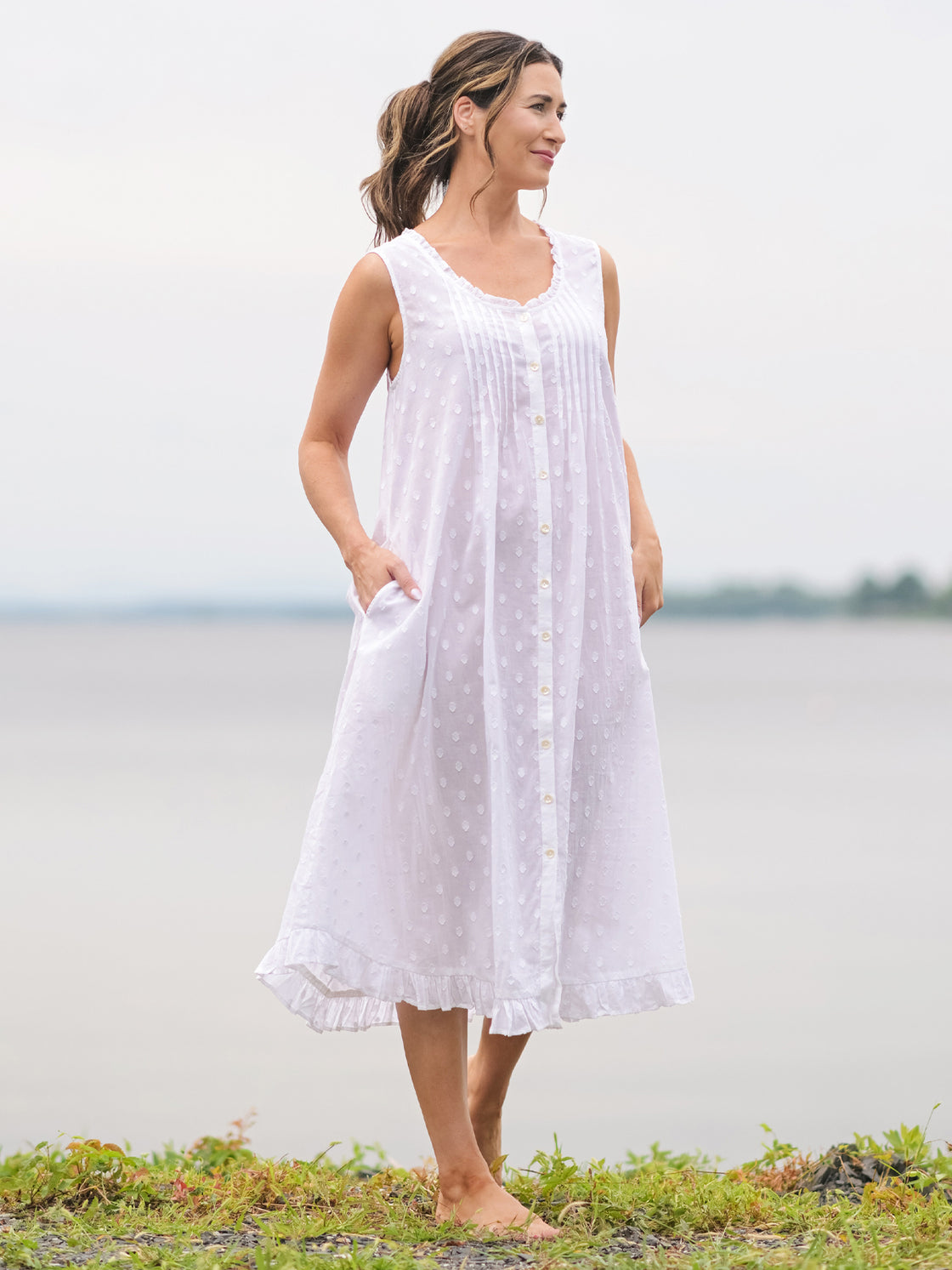 [from aprilcornell.ca] April Cornell Nighties Dolly — White