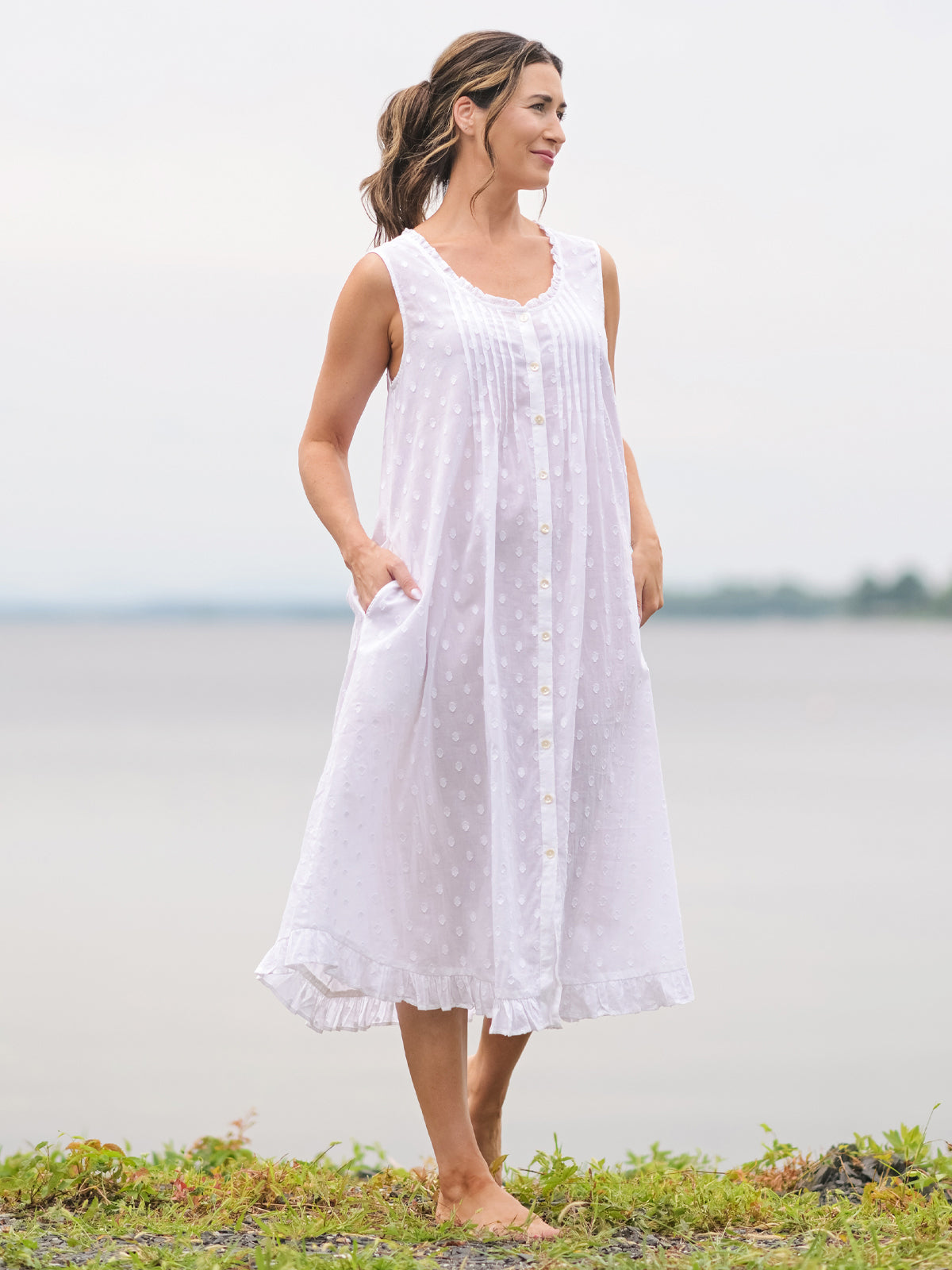 [from aprilcornell.ca] April Cornell Nighties Dolly — White