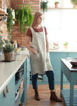 Cuisine linen apron