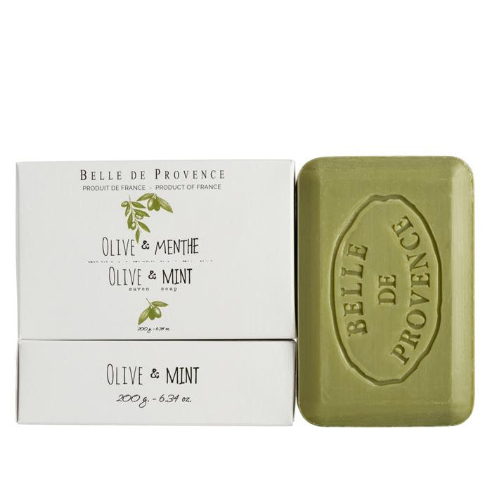 [from belledeprovence.com] Belle De Provence Herbal Bar Soap - Mint