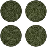Beaded Coasters Set of 4