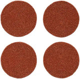 Beaded Coasters Set of 4