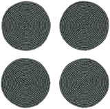 Beaded Coasters Set of 4