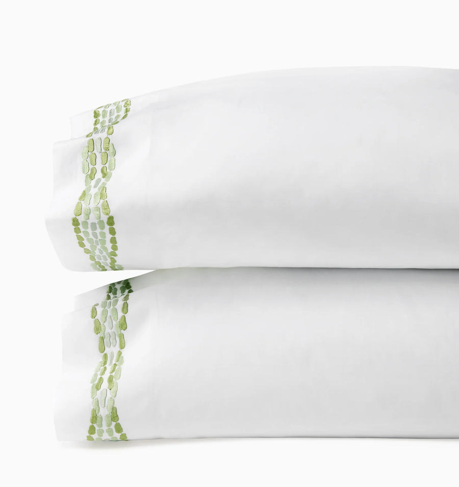 Sferra Cobble Stones Queen Pillowcases