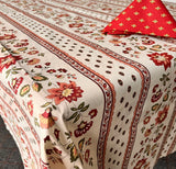 Rectangle French Coated Tablecloths Le Cluny