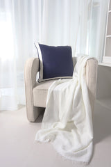 [from linenway.com] Hampton and Cabana Linen Throws - Milk White