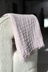 [from linenway.com] Hampton and Cabana Linen Throws - Blush