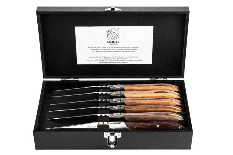 Laguiole Style de Vie steak knives