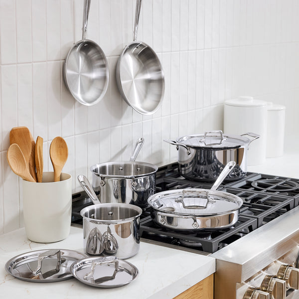 All-Clad D5 10 Piece Set Polished