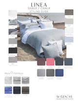 [from stgeneve.com] Linea Linen Jacquard Shams S 2 Shale/chalk — Detail 13