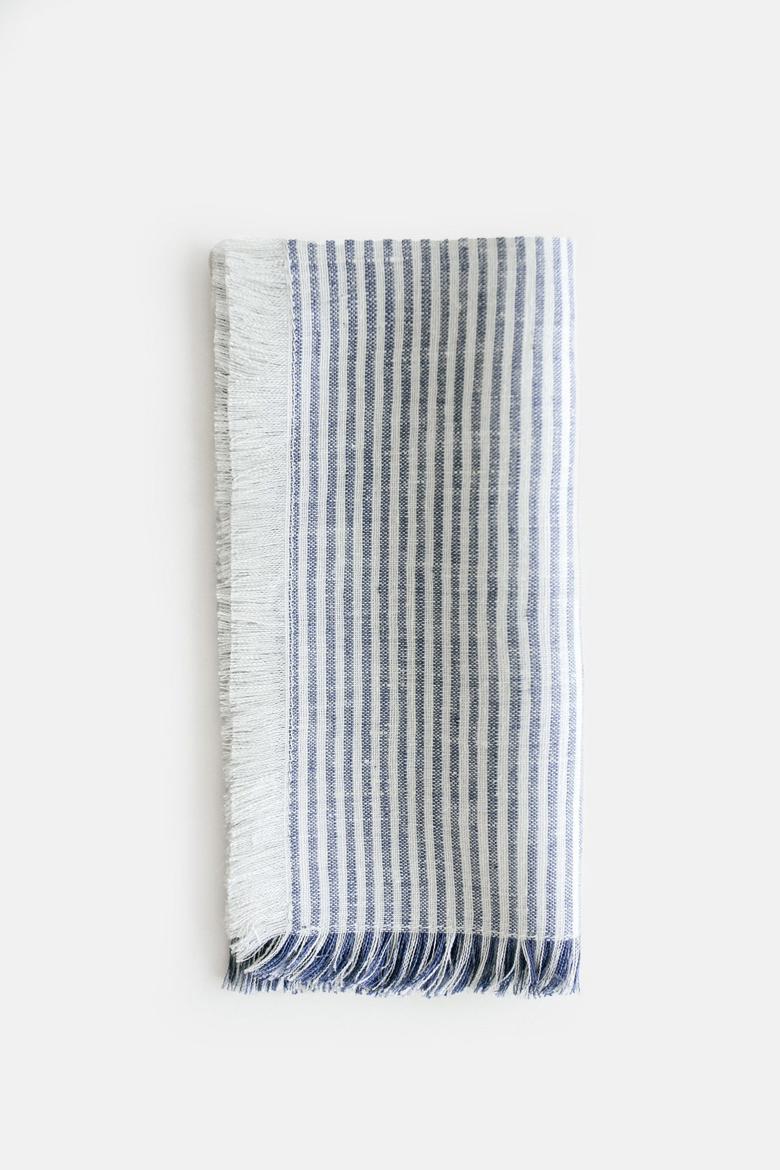 [from linenway.com] Linenway Annex Napkins - Blue Stripe
