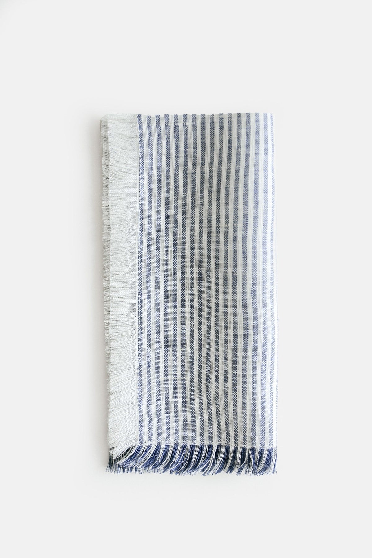 [from linenway.com] Linenway Annex Napkins - Blue Stripe
