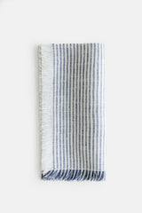 [from linenway.com] Linenway Annex Napkins - Blue Stripe