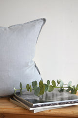 [from linenway.com] Linenway Cushion Covers - Natural Zenith Blue + Katrina
