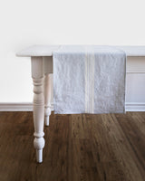 [from linenway.com] Maison Linen Runner - Mineral Blue