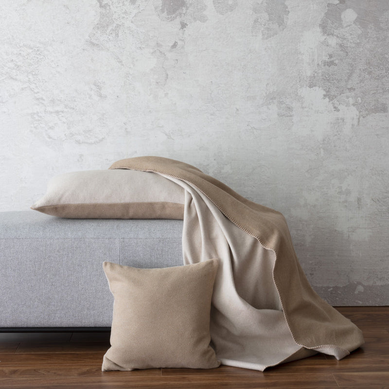 [from stgeneve.com] Patrizia Throws and Blankets — Latte